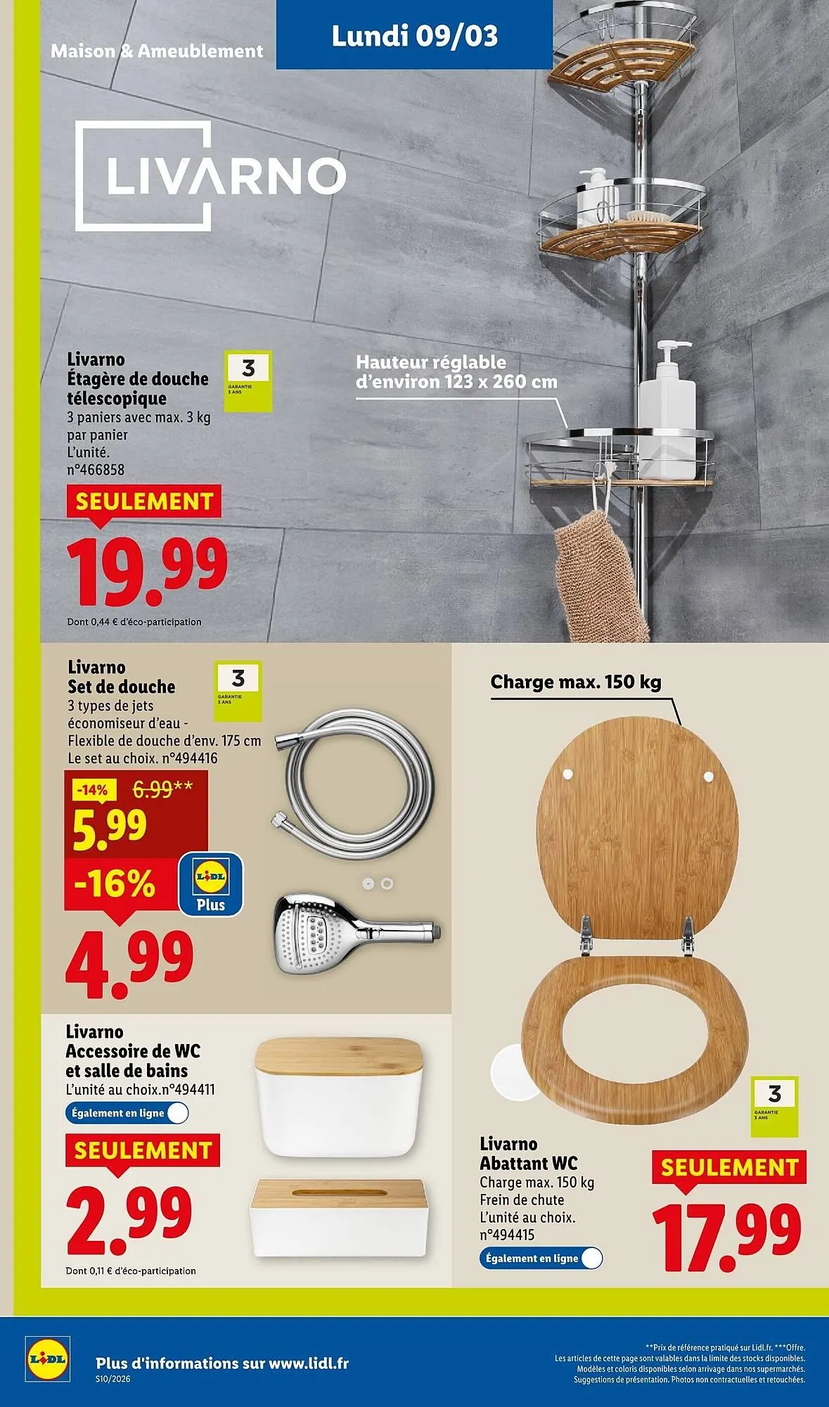 Catalogue Lidl du 9 mars au 11 mars 2026 - Catalogue page 12
