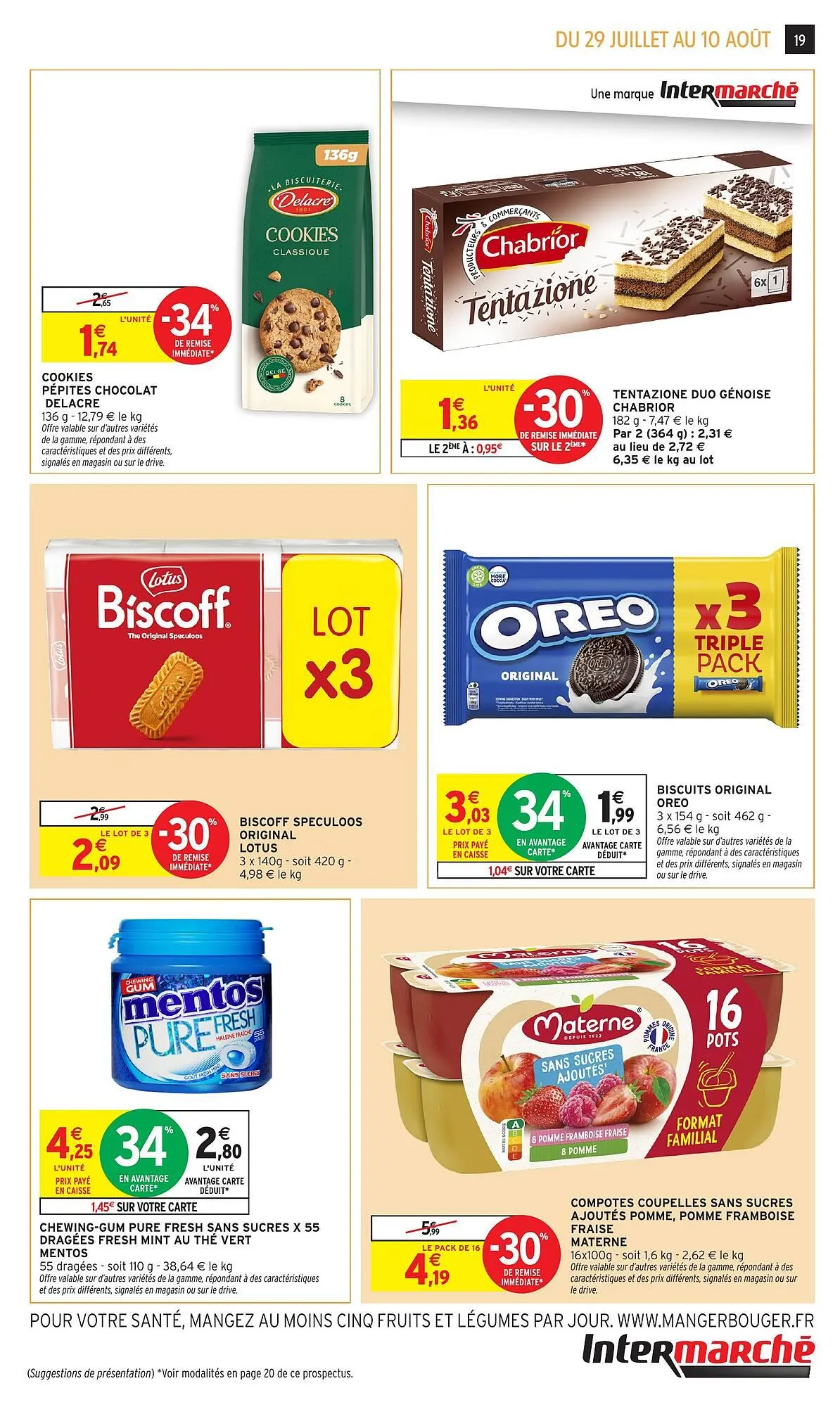 Catalogue Intermarché du 29 juillet au 10 août 2025 - Catalogue page 19