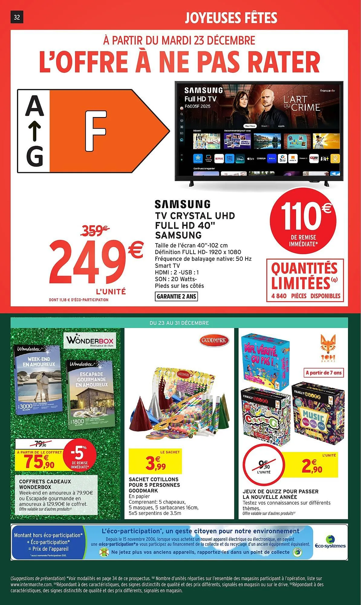 Catalogue Intermarché du 23 décembre au 31 décembre 2025 - Catalogue page 32