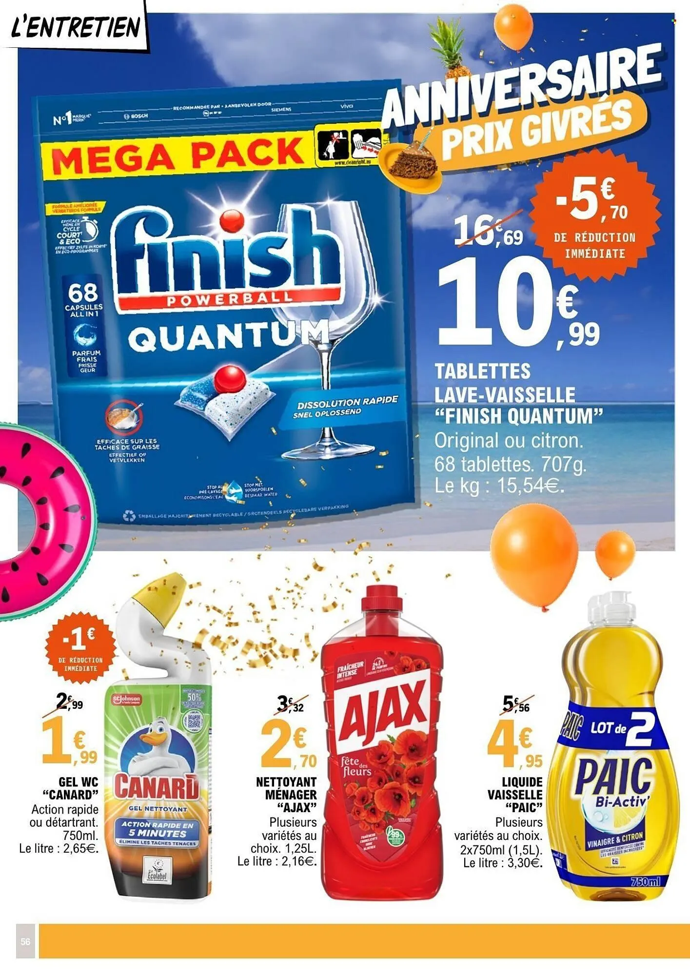 Catalogue E.Leclerc du 24 février au 8 mars 2026 - Catalogue page 56