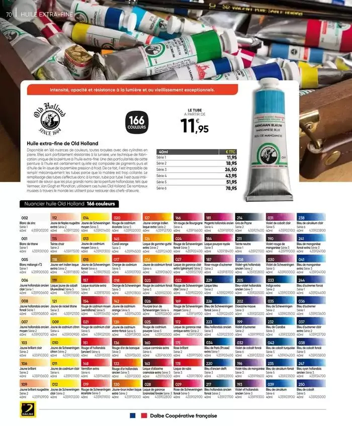 CATALOGUE DALBE 2025 du 27 janvier au 31 décembre 2025 - Catalogue page 72