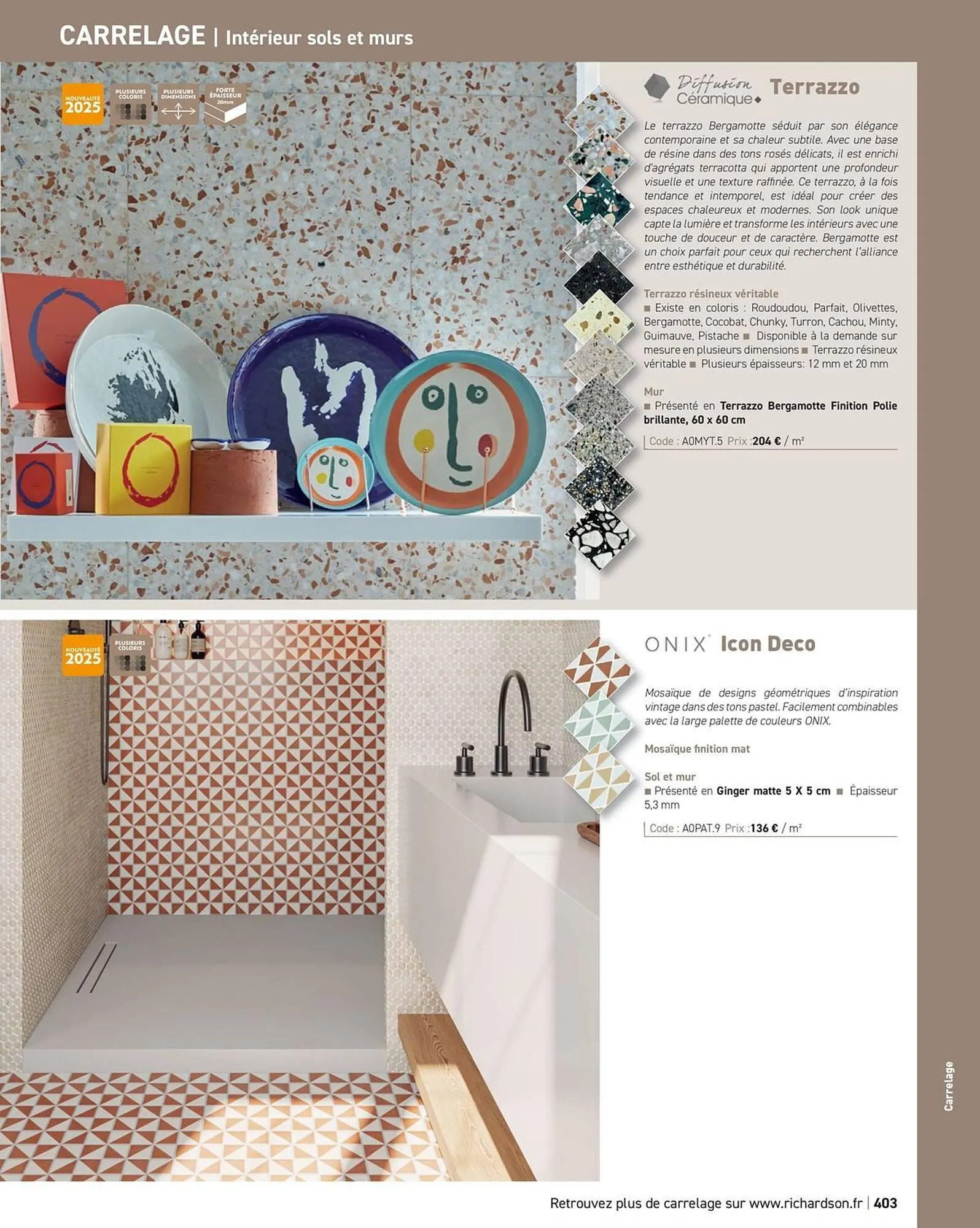 Catalogue Richardson du 11 avril au 31 décembre 2025 - Catalogue page 405