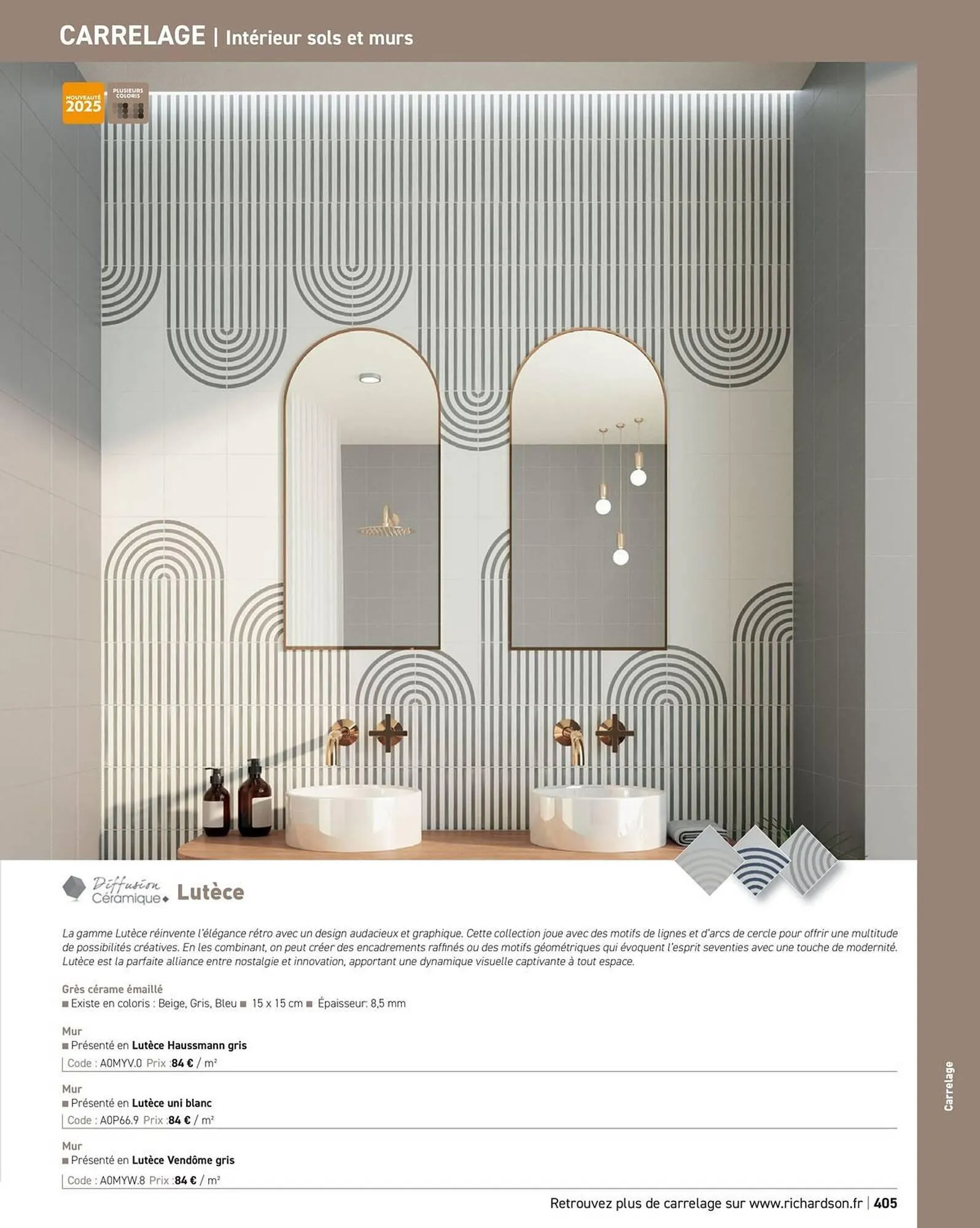 Catalogue Richardson du 11 avril au 31 décembre 2025 - Catalogue page 407