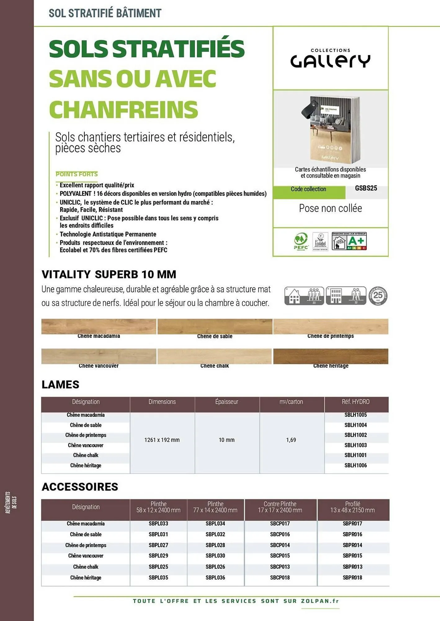 Catalogue Zolpan du 13 janvier au 31 décembre 2025 - Catalogue page 295