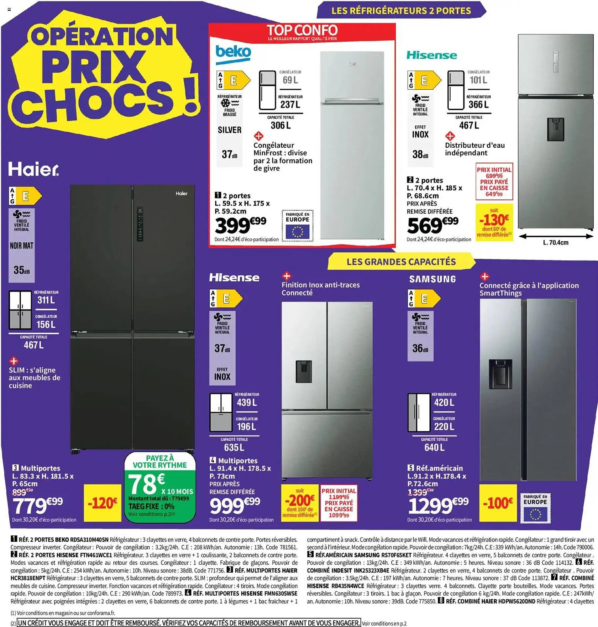 Catalogue Conforama du 28 octobre au 25 décembre 2025 - Catalogue page 46