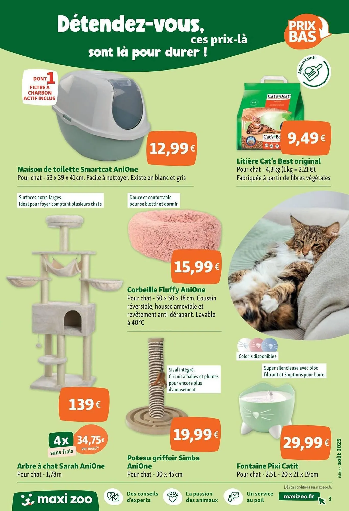 Catalogue Maxi Zoo du 8 septembre au 28 septembre 2025 - Catalogue page 3