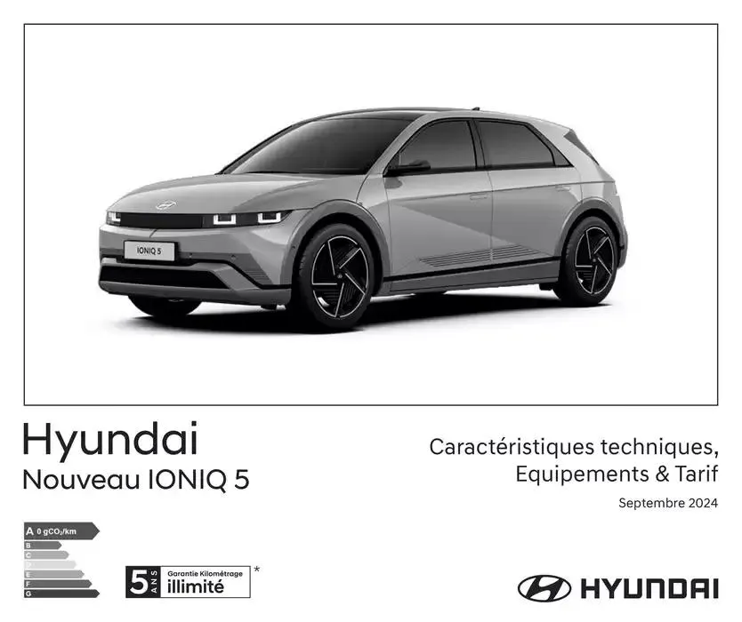 Hyundai Nouveau IONIQ 5 du 22 novembre au 22 novembre 2025 - Catalogue page 32