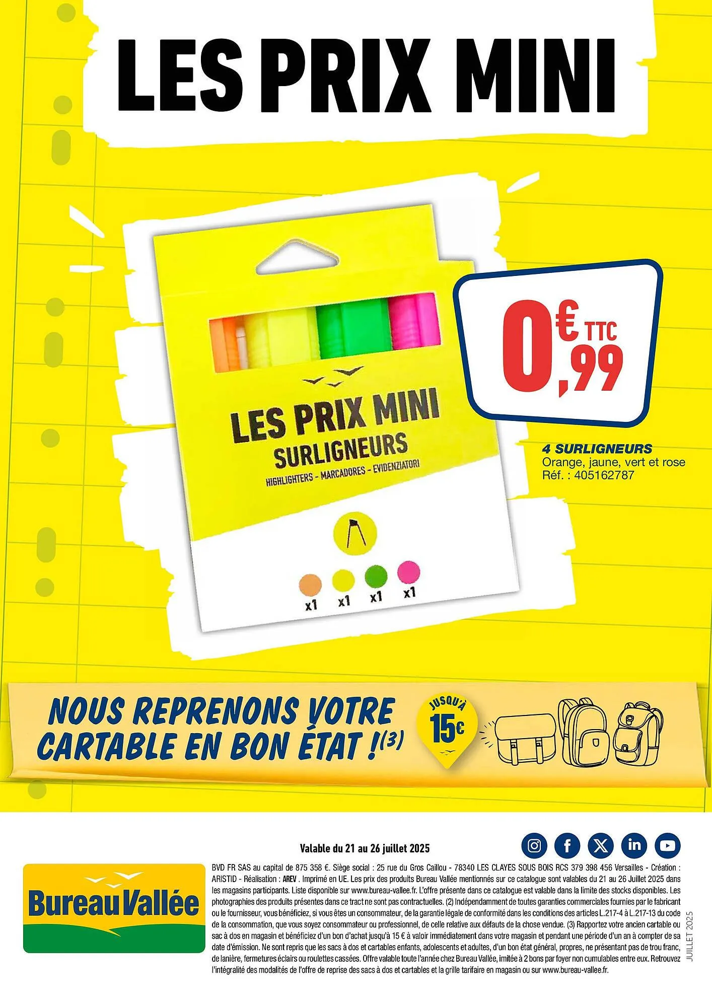 Catalogue Bureau Vallée du 20 juillet au 26 juillet 2025 - Catalogue page 10