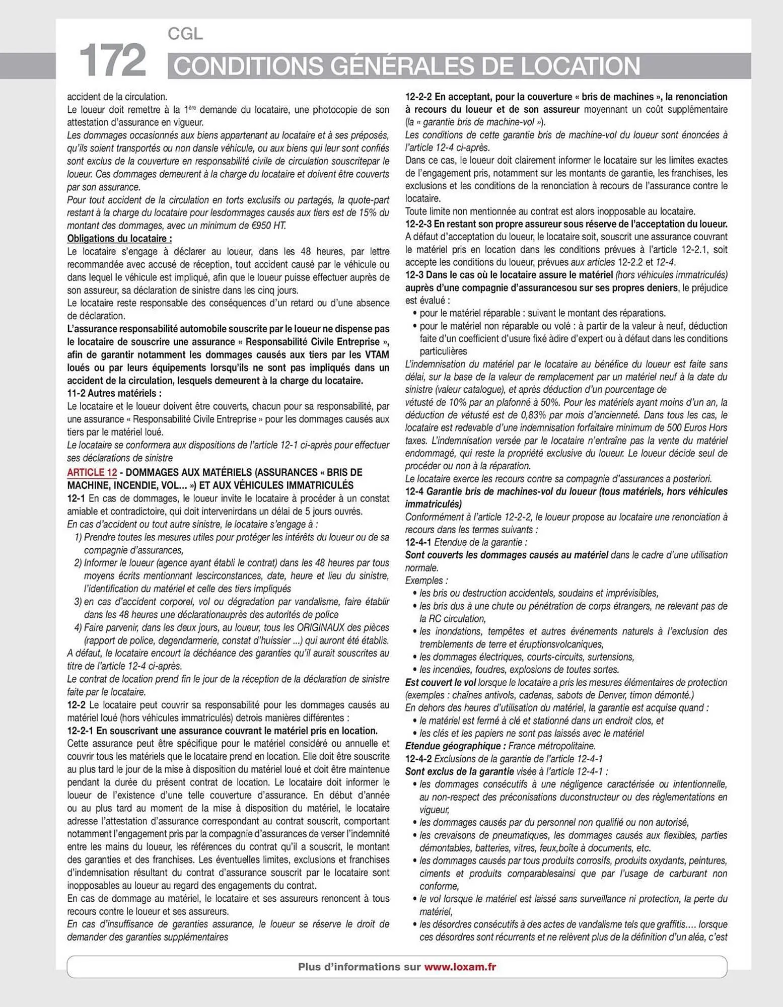 Catalogue Loxam du 10 avril au 31 décembre 2025 - Catalogue page 174