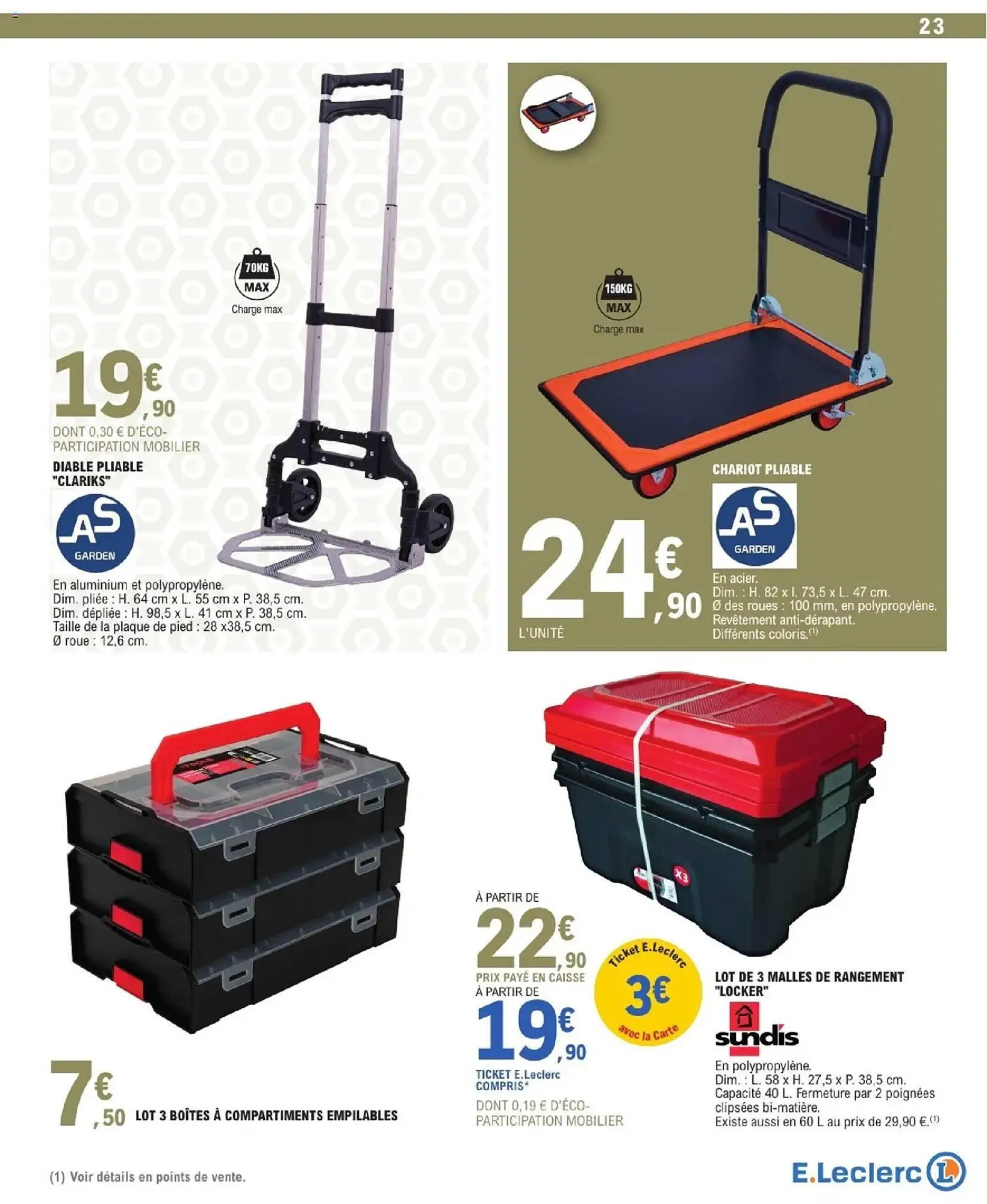Catalogue E.Leclerc Brico du 27 janvier au 7 février 2026 - Catalogue page 23