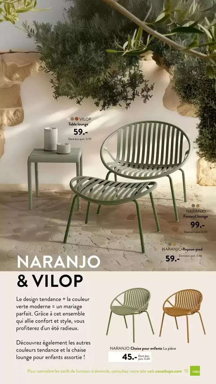 Collection de jardin 2025 du 3 mars au 30 septembre 2025 - Catalogue page 15