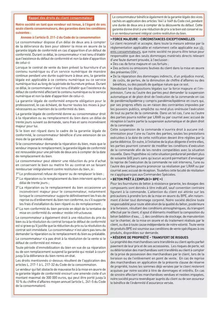 Matériaux 2025 du 1 janvier au 31 décembre 2025 - Catalogue page 430