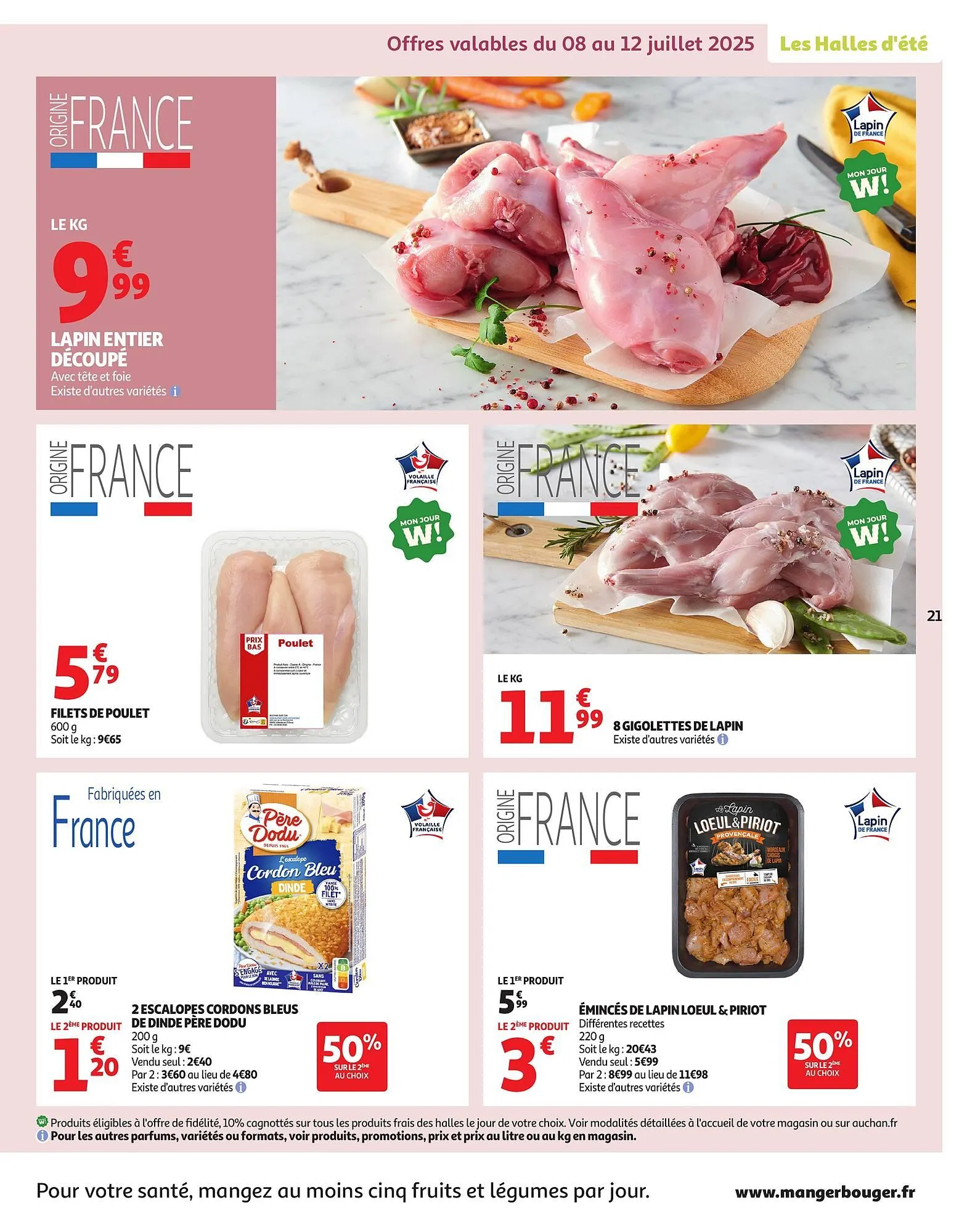 Catalogue Auchan du 8 juillet au 20 juillet 2025 - Catalogue page 21