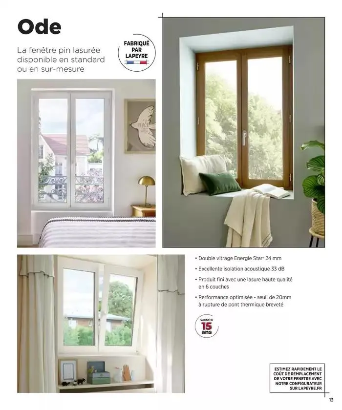 FENÊTRES Edition 2025 du 15 avril au 31 décembre 2025 - Catalogue page 13