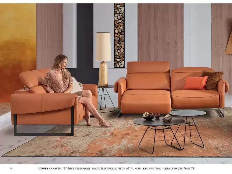 Catalogue Canapés et Fauteuils 2025 du 1 janvier au 31 décembre 2025 - Catalogue page 14