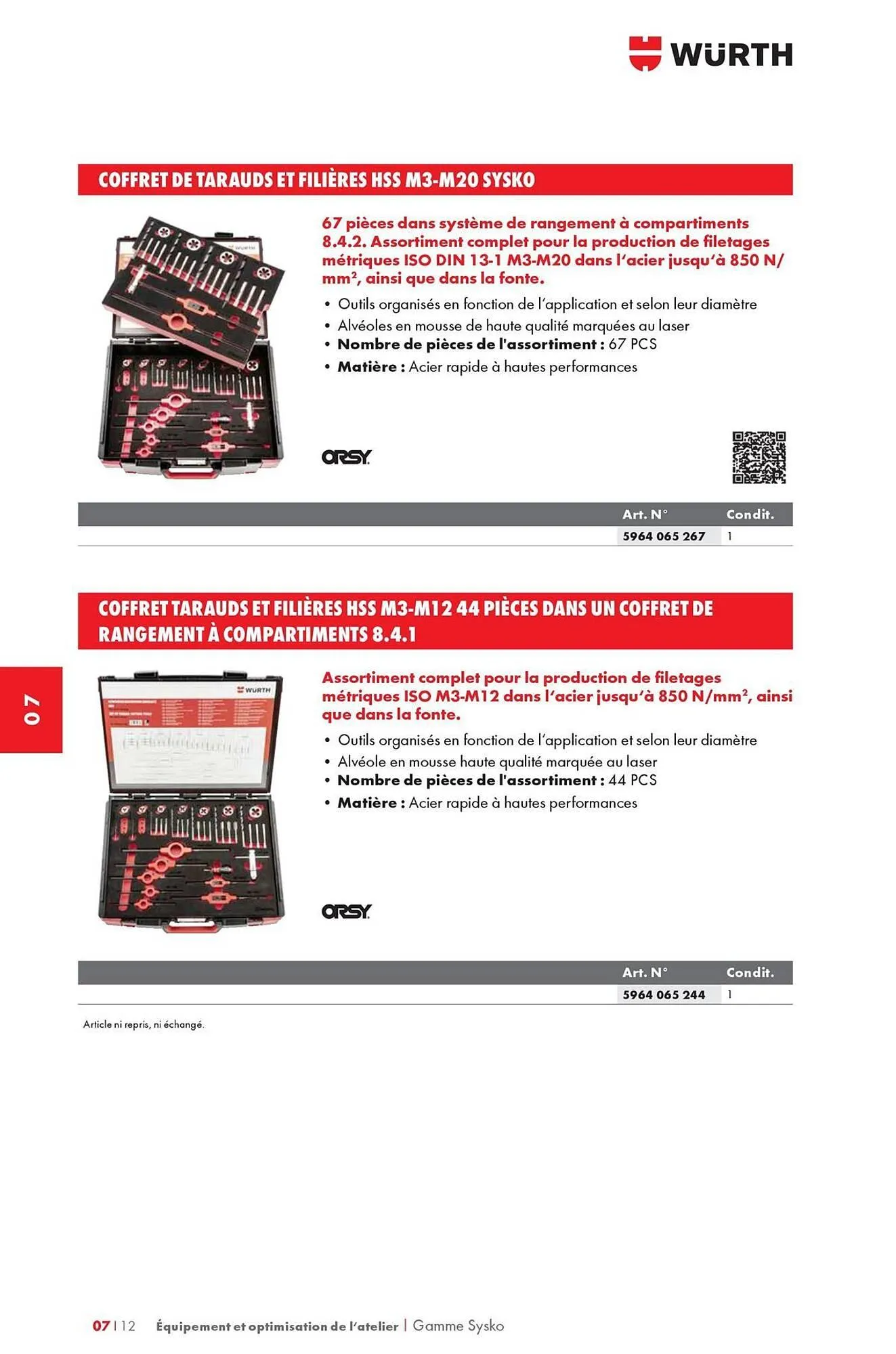 Catalogue Würth du 12 mai au 31 décembre 2025 - Catalogue page 1094