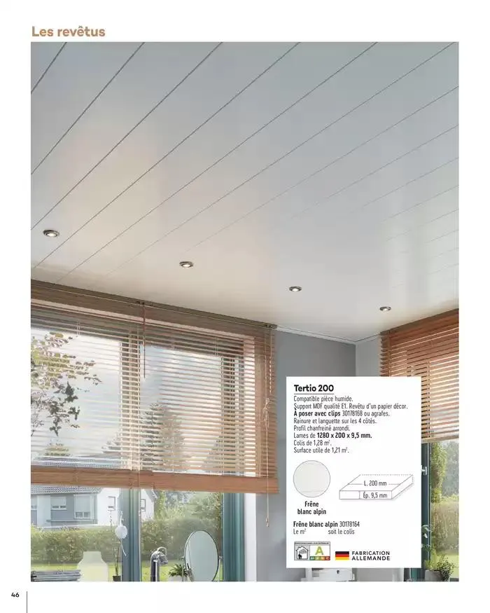 Aménagents Intérieurs 2025 du 1 janvier au 31 décembre 2025 - Catalogue page 46