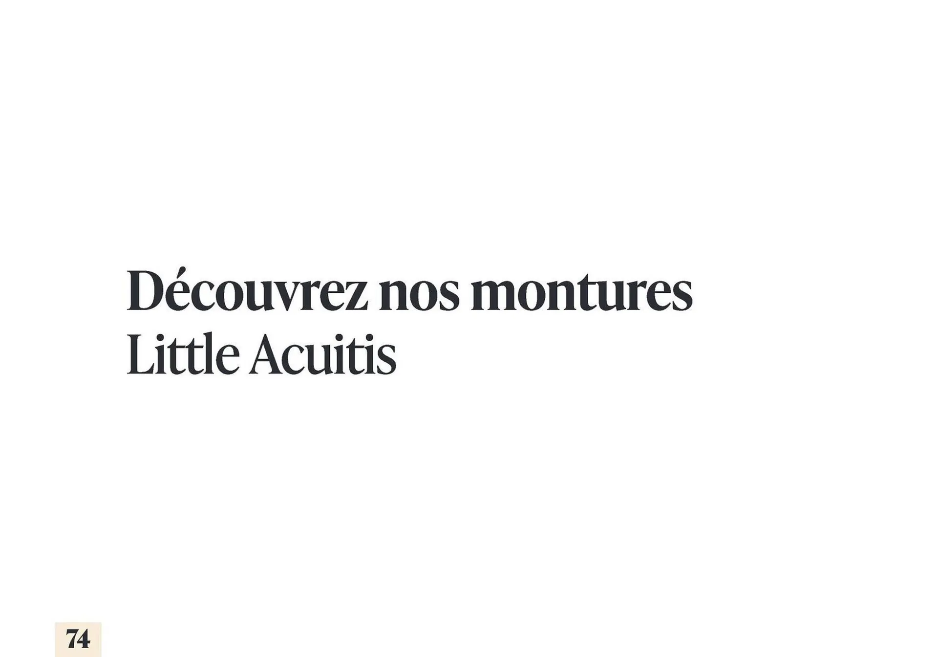 Catalogue Acuitis du 19 février au 31 décembre 2025 - Catalogue page 73