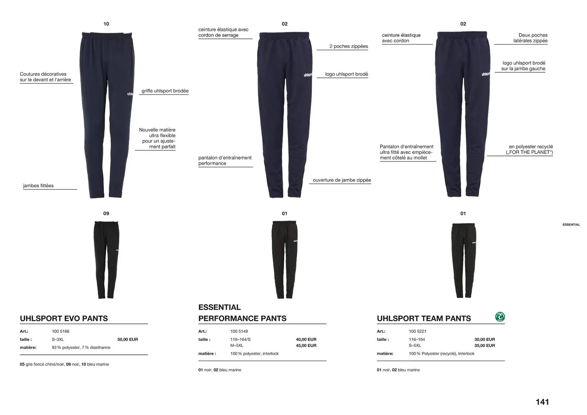 Catalogue Uhlsport du 1 mars au 31 décembre 2023 - Catalogue page 141