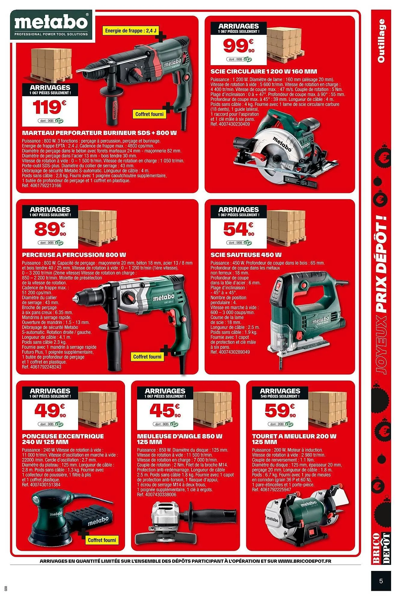 Catalogue Brico Dépôt du 28 novembre au 24 décembre 2025 - Catalogue page 5