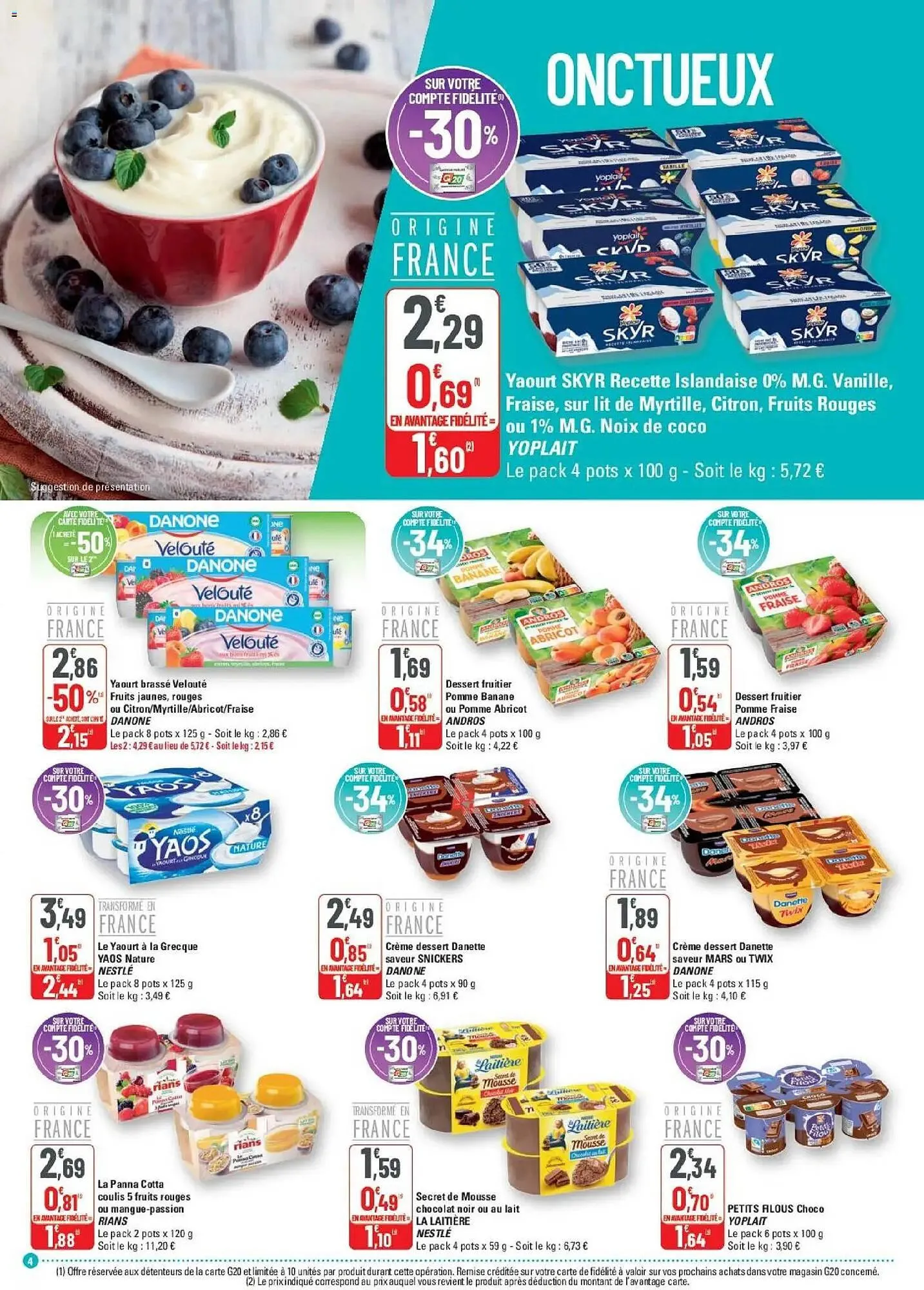 Catalogue G20 du 11 mars au 22 mars 2026 - Catalogue page 4