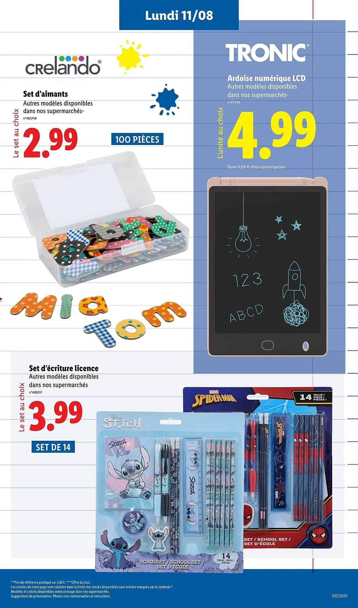 Catalogue Lidl du 11 août au 14 août 2025 - Catalogue page 11