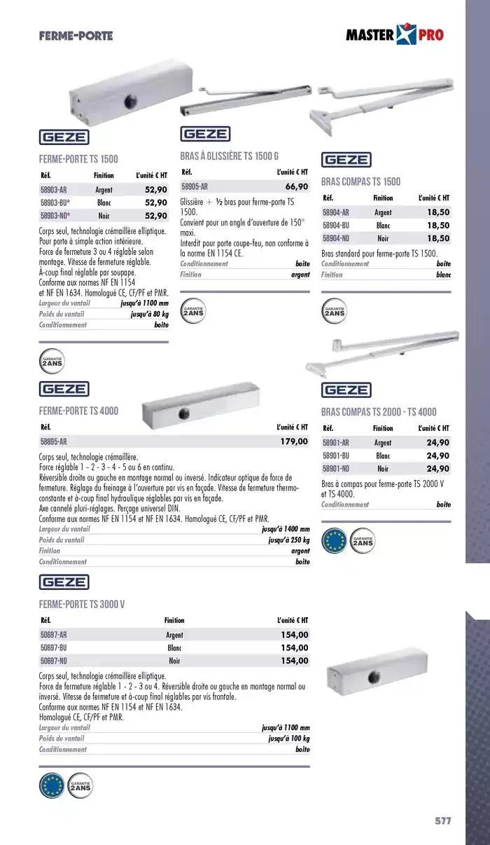Essentiel Industrie 2025 du 3 janvier au 31 décembre 2025 - Catalogue page 579