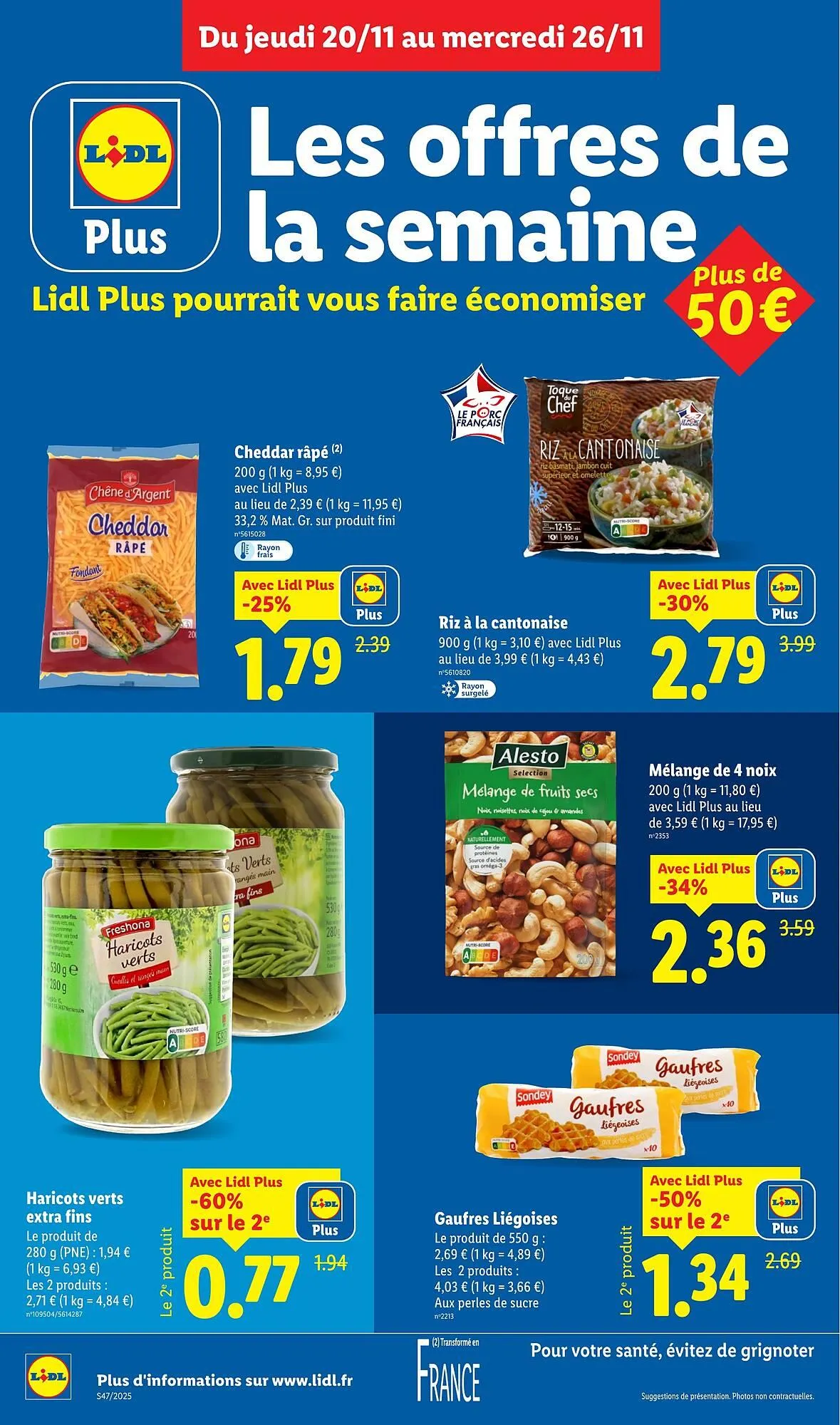 Catalogue Lidl du 20 novembre au 26 novembre 2025 - Catalogue page 8