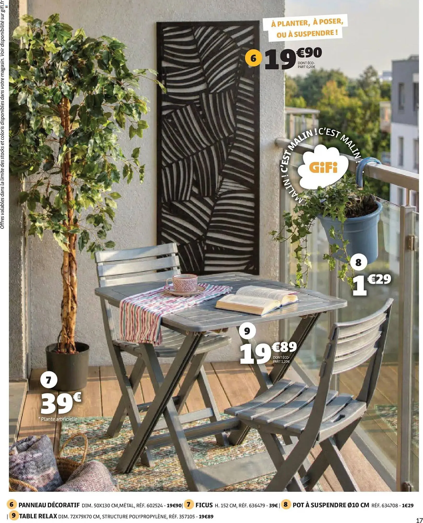 Catalogue Gifi du 24 mars au 6 avril 2026 - Catalogue page 17