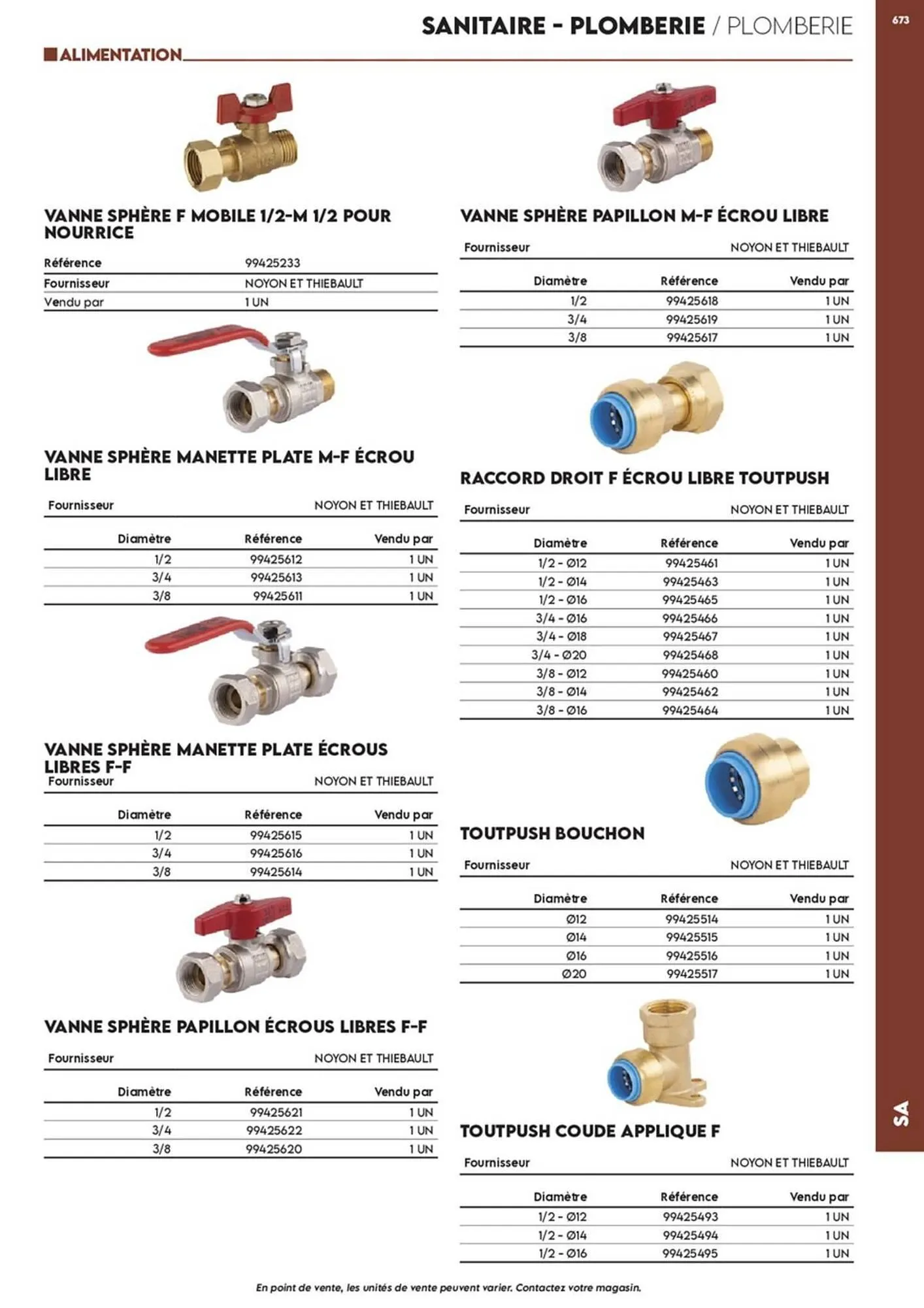Catalogue Tout faire matériaux du 17 décembre au 30 décembre 2025 - Catalogue page 636