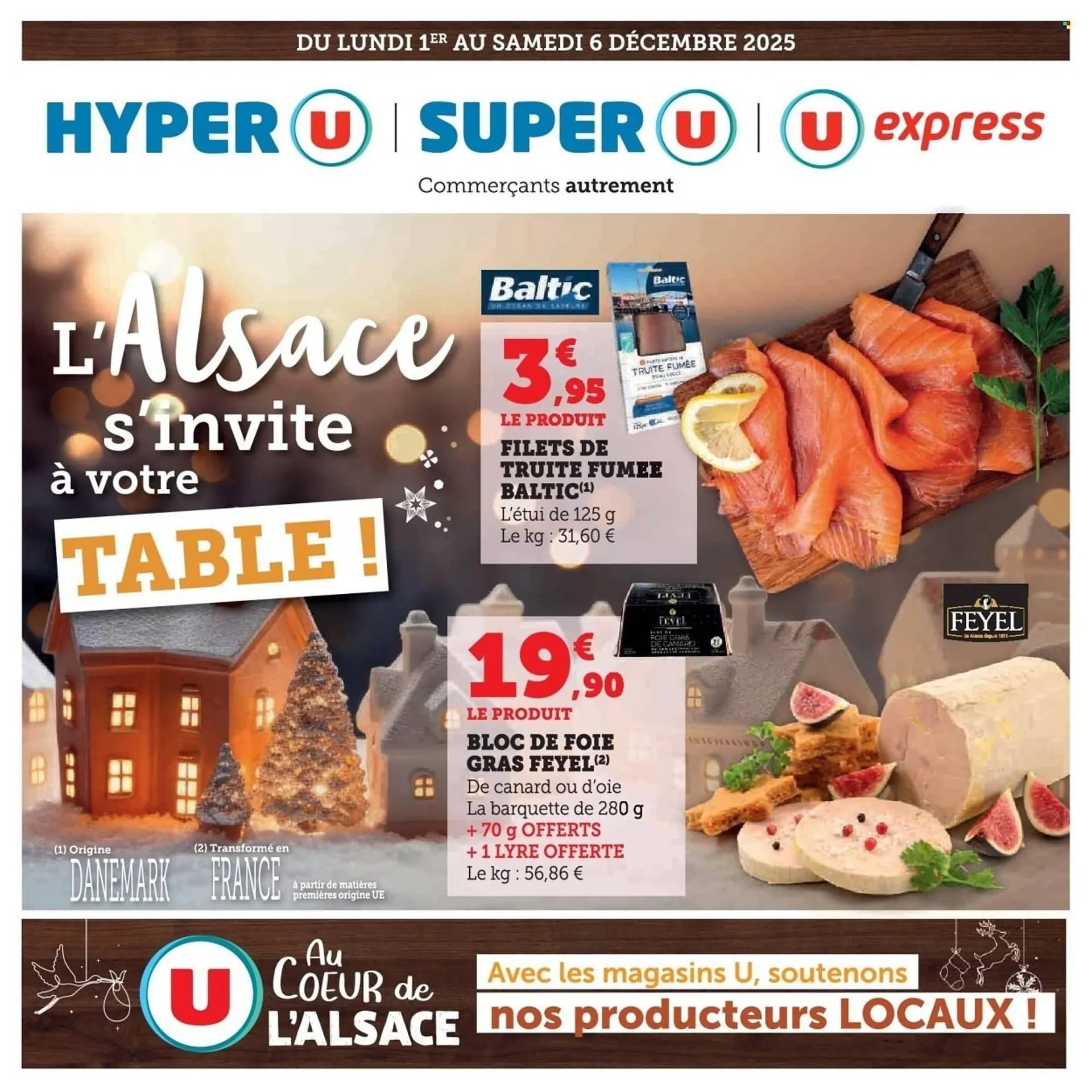 Catalogue Super U du 1 décembre au 6 décembre 2025 - Catalogue page 1