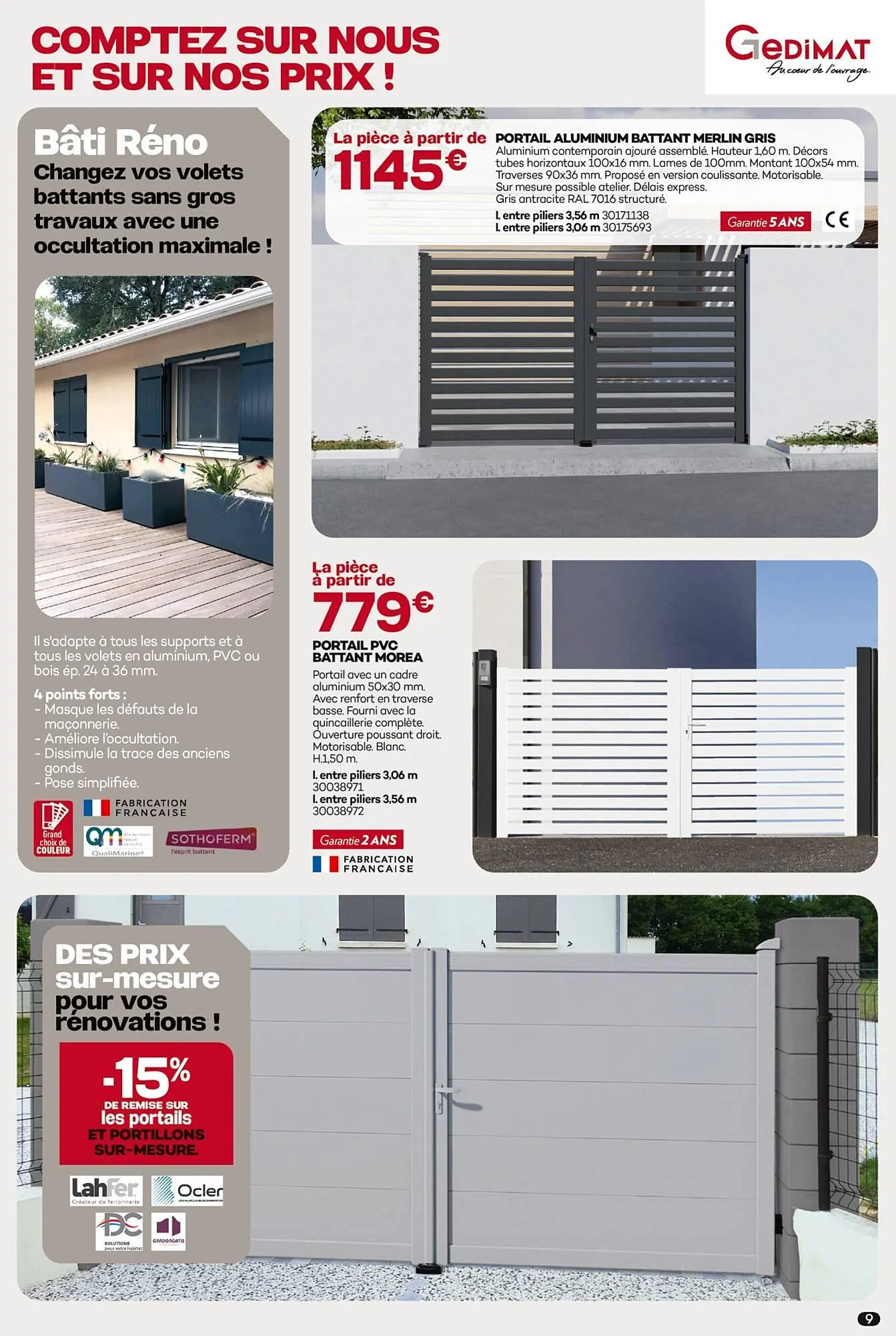 Catalogue Gedimat du 4 mars au 21 mars 2026 - Catalogue page 9