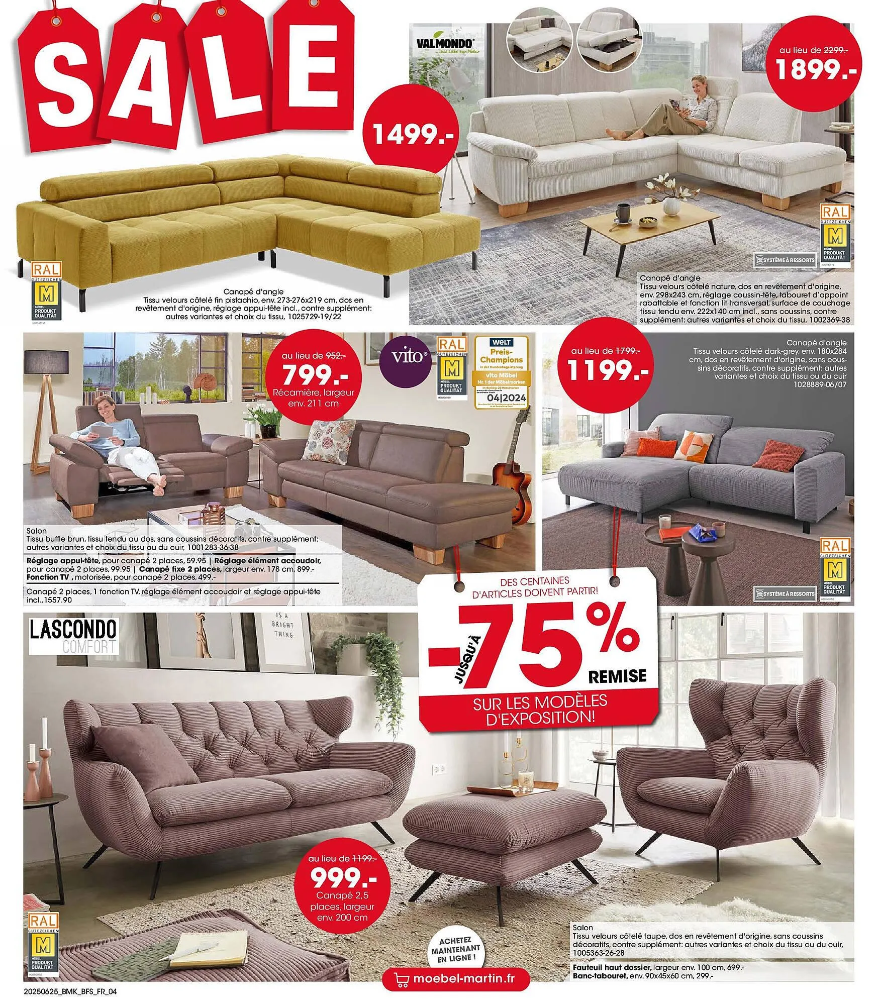 Catalogue Möbel Martin du 24 juin au 15 juillet 2025 - Catalogue page 4
