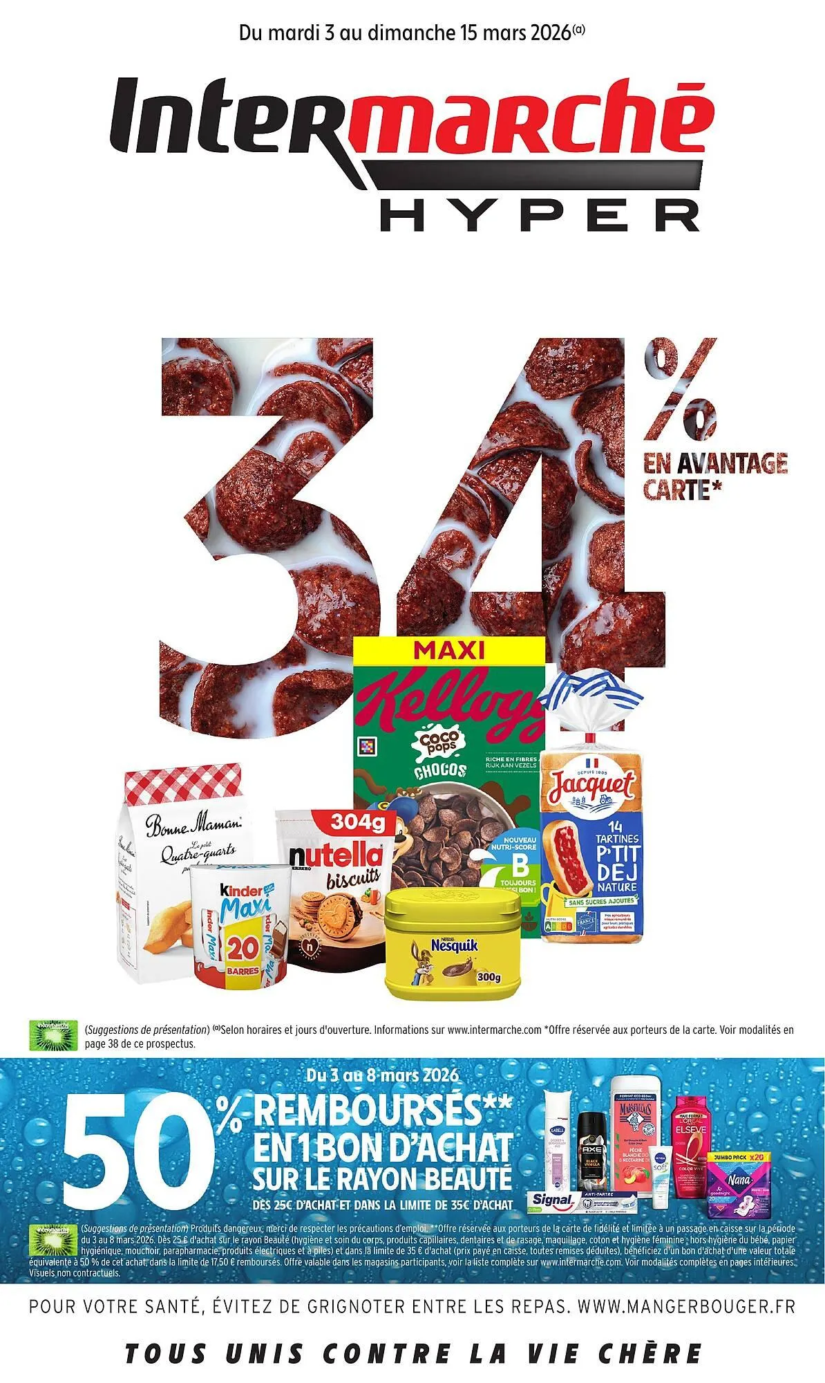 Catalogue Intermarché du 3 mars au 15 mars 2026 - Catalogue page 1