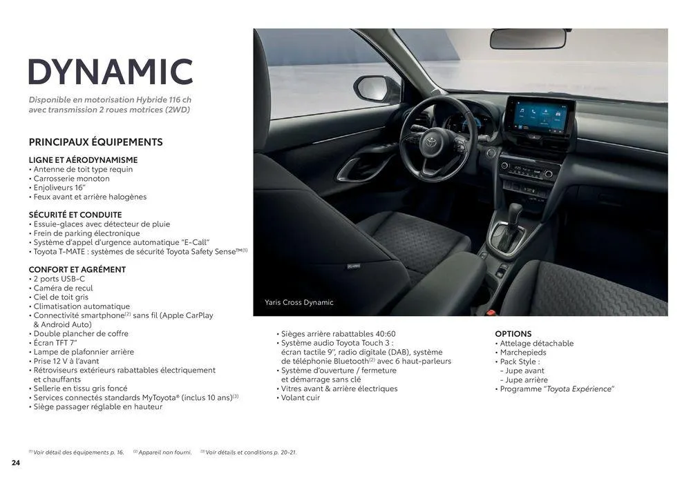 Toyota Yaris Cross  du 18 juin au 18 juin 2025 - Catalogue page 24
