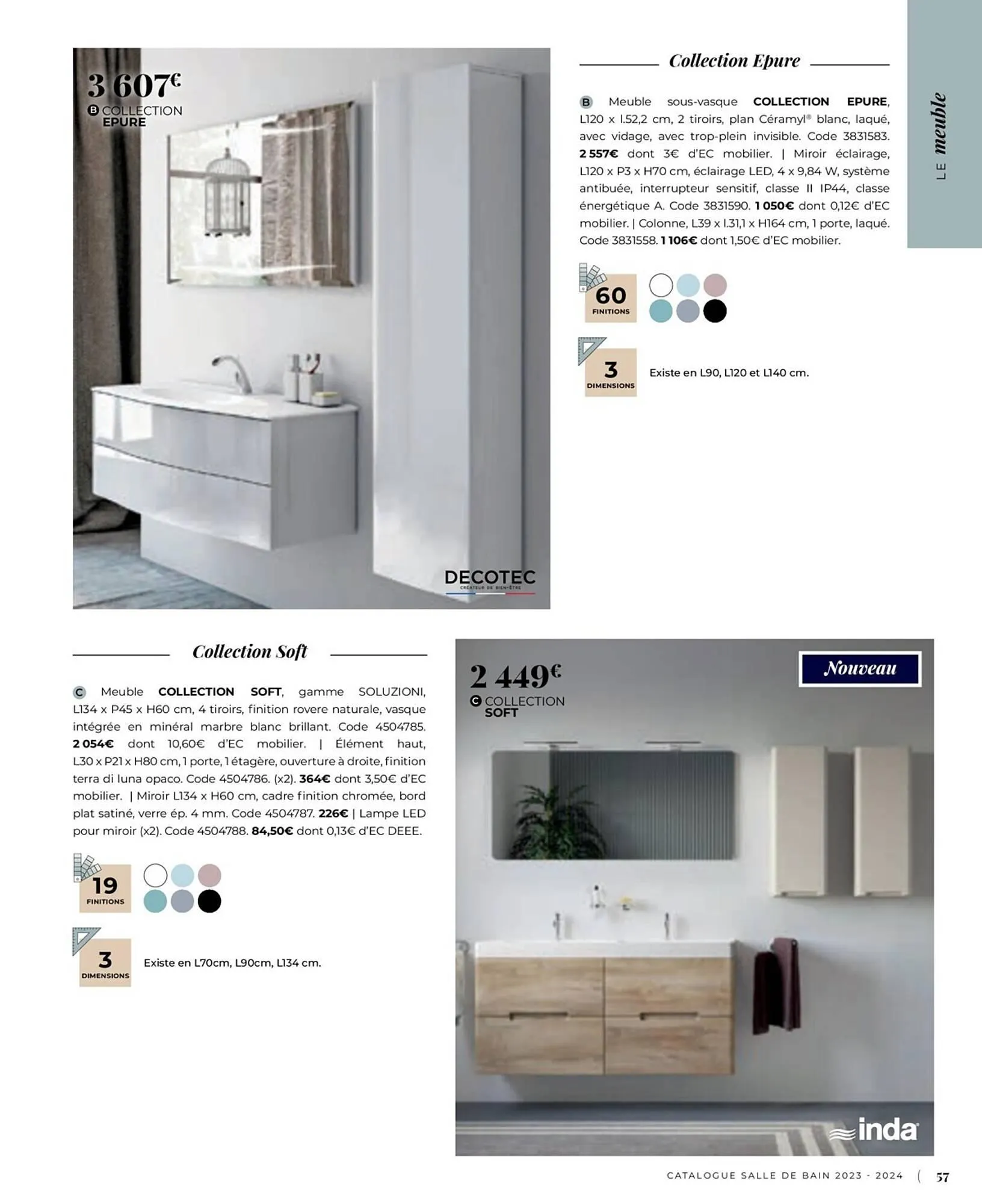 Catalogue Cedeo du 6 juillet au 31 décembre 2023 - Catalogue page 57