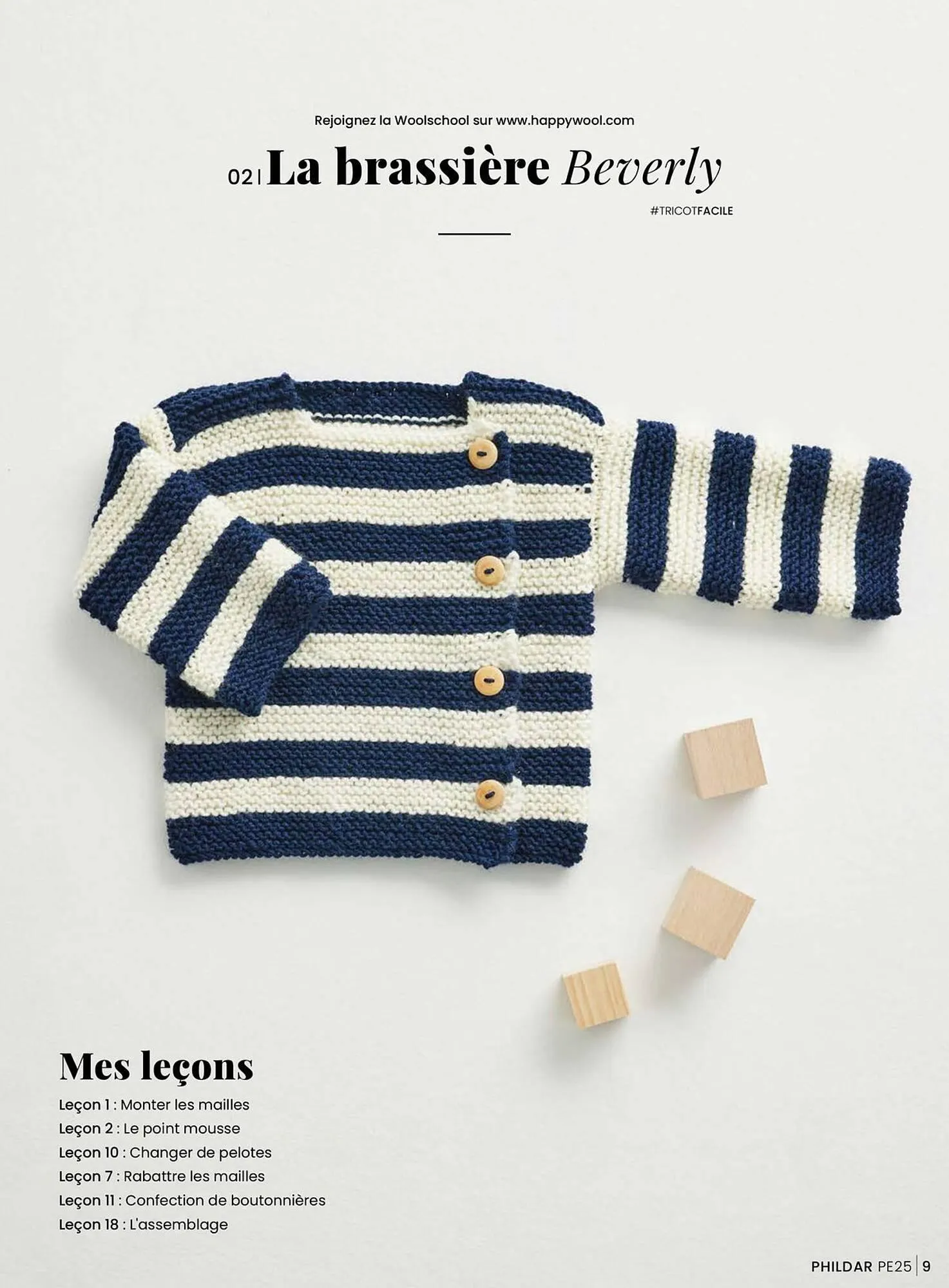 Catalogue Phildar du 15 janvier au 31 août 2025 - Catalogue page 9