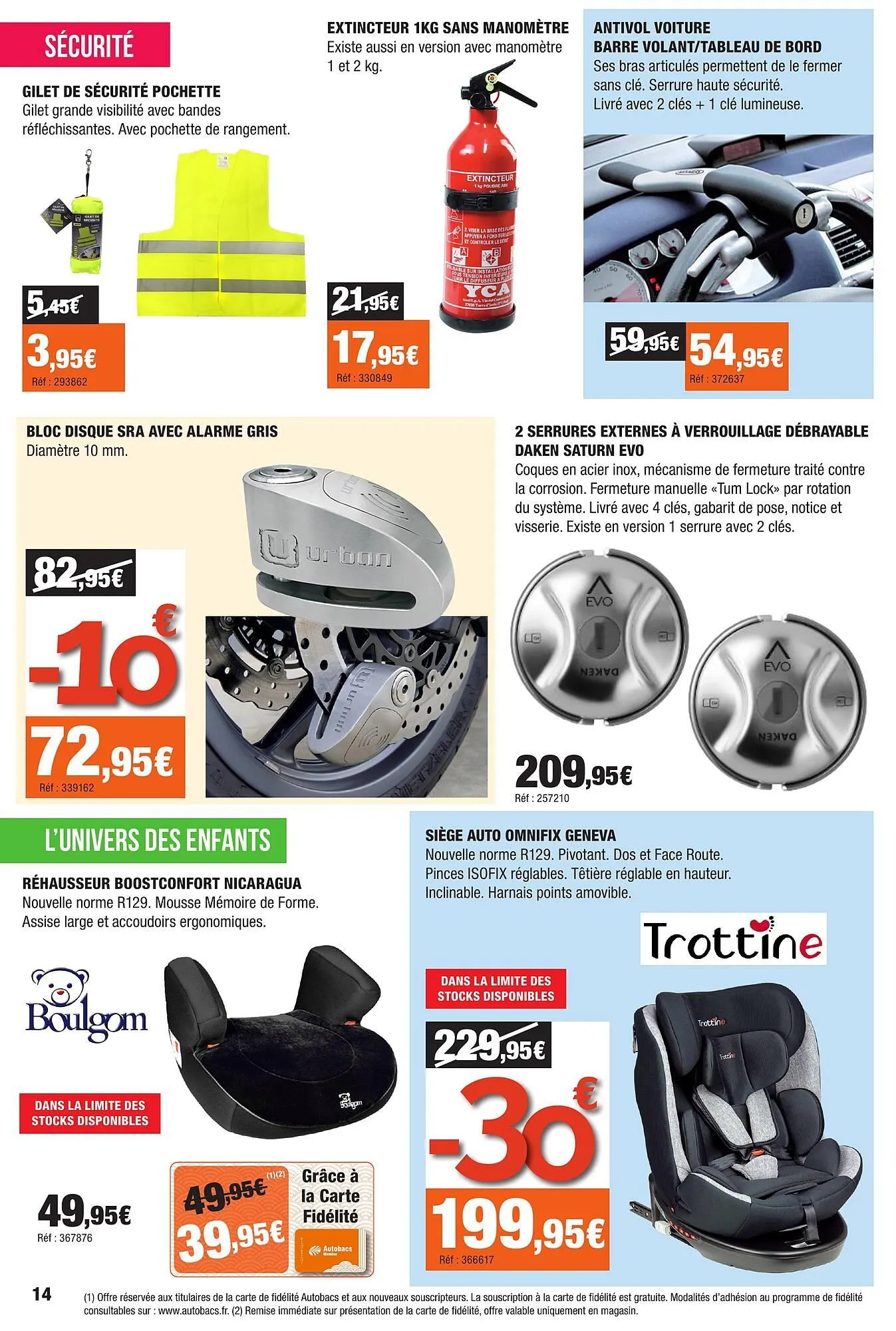 Catalogue Autobacs du 2 octobre au 19 novembre 2025 - Catalogue page 14