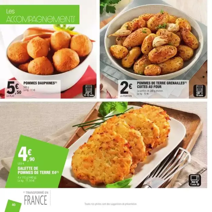 CARTE TRAITEUR PERMANENTE - MIXTE du 27 mars au 24 novembre 2025 - Catalogue page 40