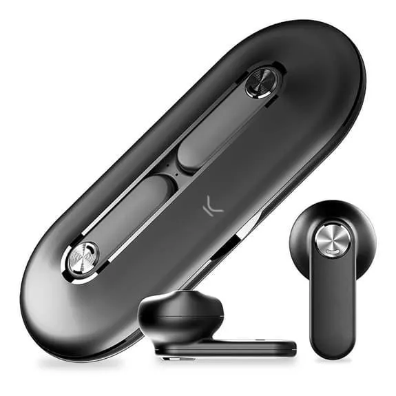 Écouteurs Ksix Leaf noir