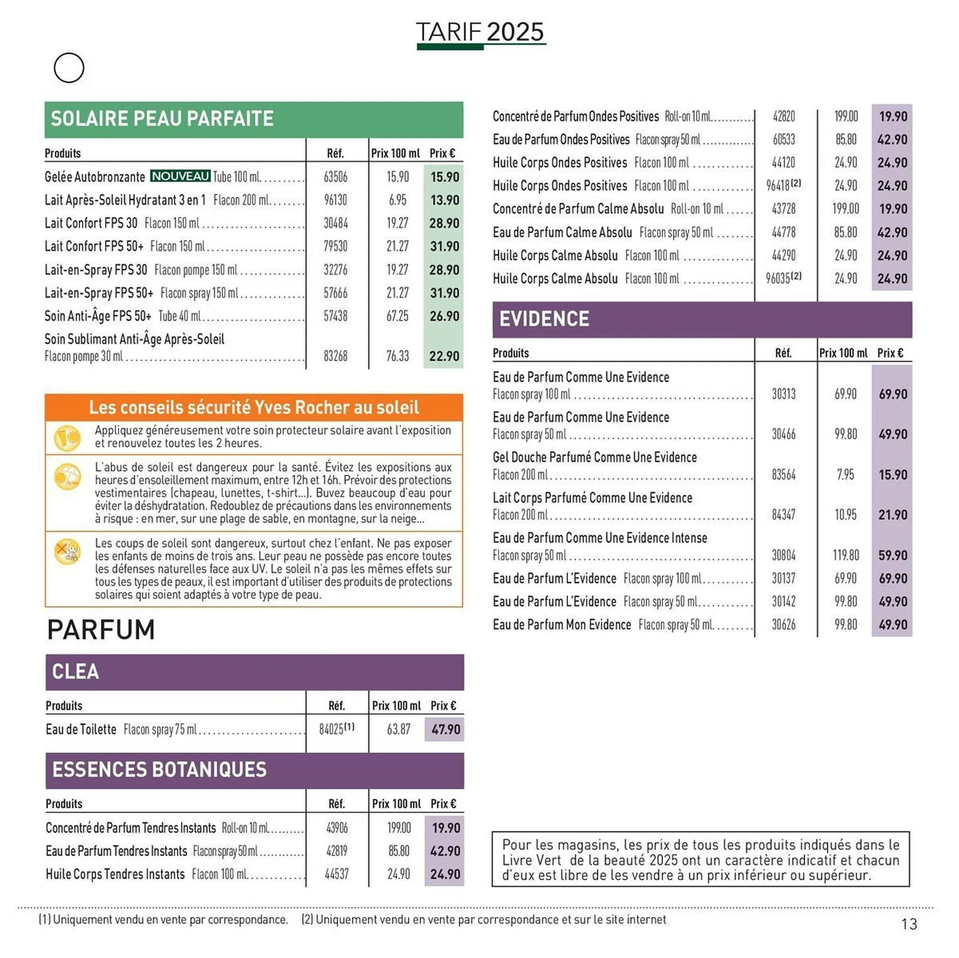Catalogue Yves Rocher du 23 avril au 31 décembre 2025 - Catalogue page 13