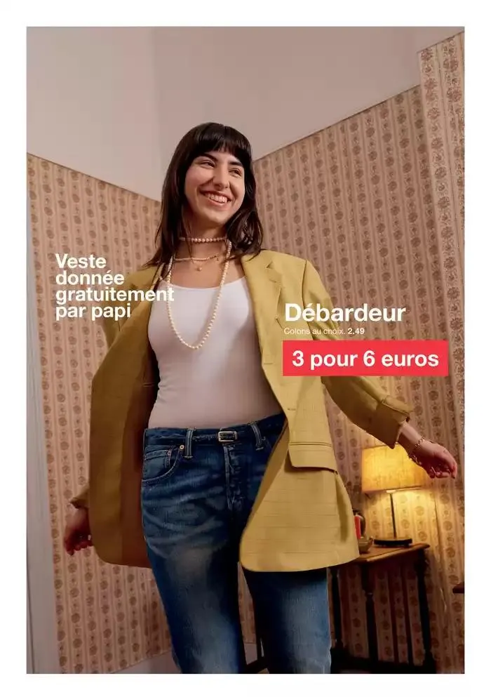 Nos basiques intemporels vont bien avec tout. du 3 mars au 14 mars 2025 - Catalogue page 13