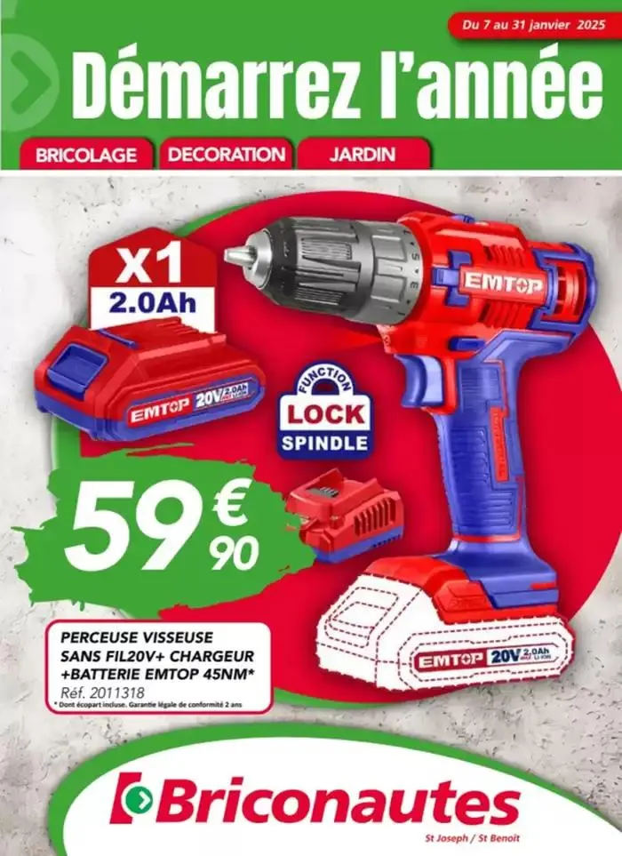 Démarrez l’année - 1