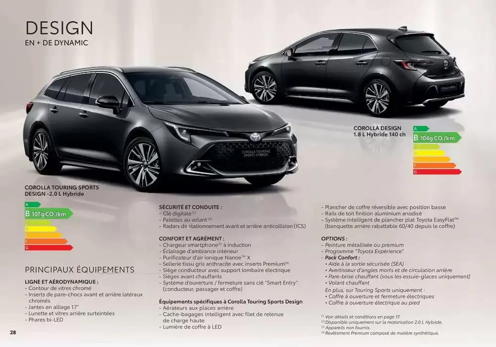 Toyota Corolla  du 11 février au 11 février 2026 - Catalogue page 28