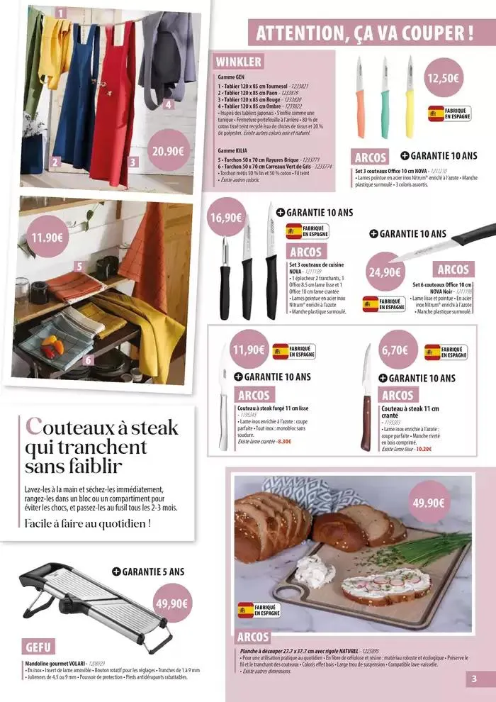 Les journées Cuisine Plaisir du 27 mars au 6 avril 2025 - Catalogue page 3