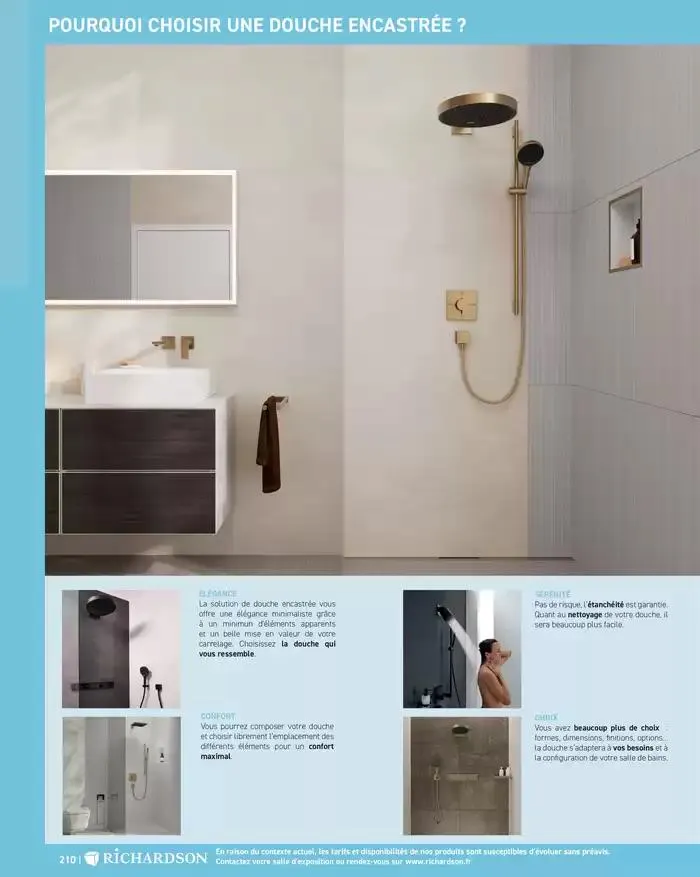 SALLE DE DE BAINS ET CARRELAGE 2025 du 11 avril au 31 décembre 2025 - Catalogue page 212