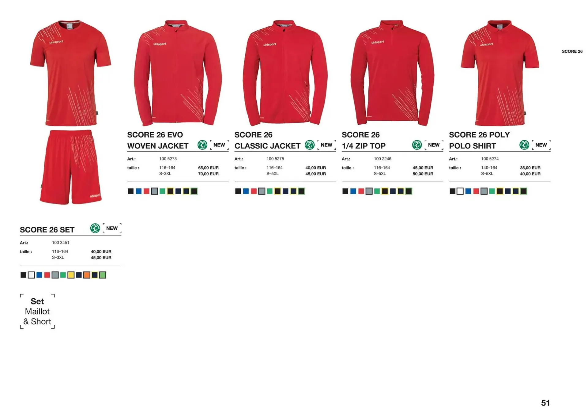 Catalogue Uhlsport du 1 mars au 31 décembre 2023 - Catalogue page 51