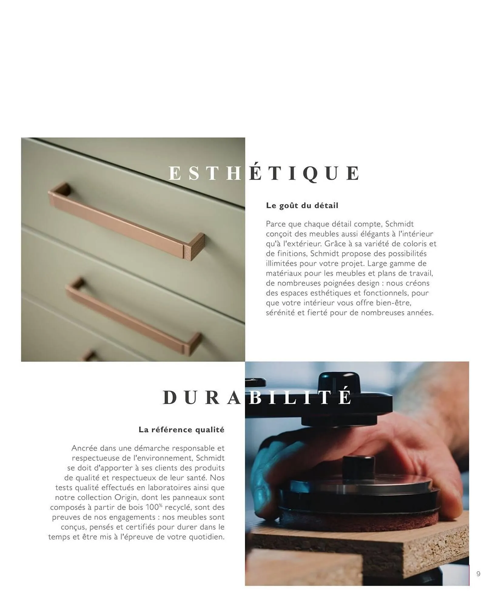 Catalogue Cuisines Schmidt du 8 janvier au 31 décembre 2025 - Catalogue page 9