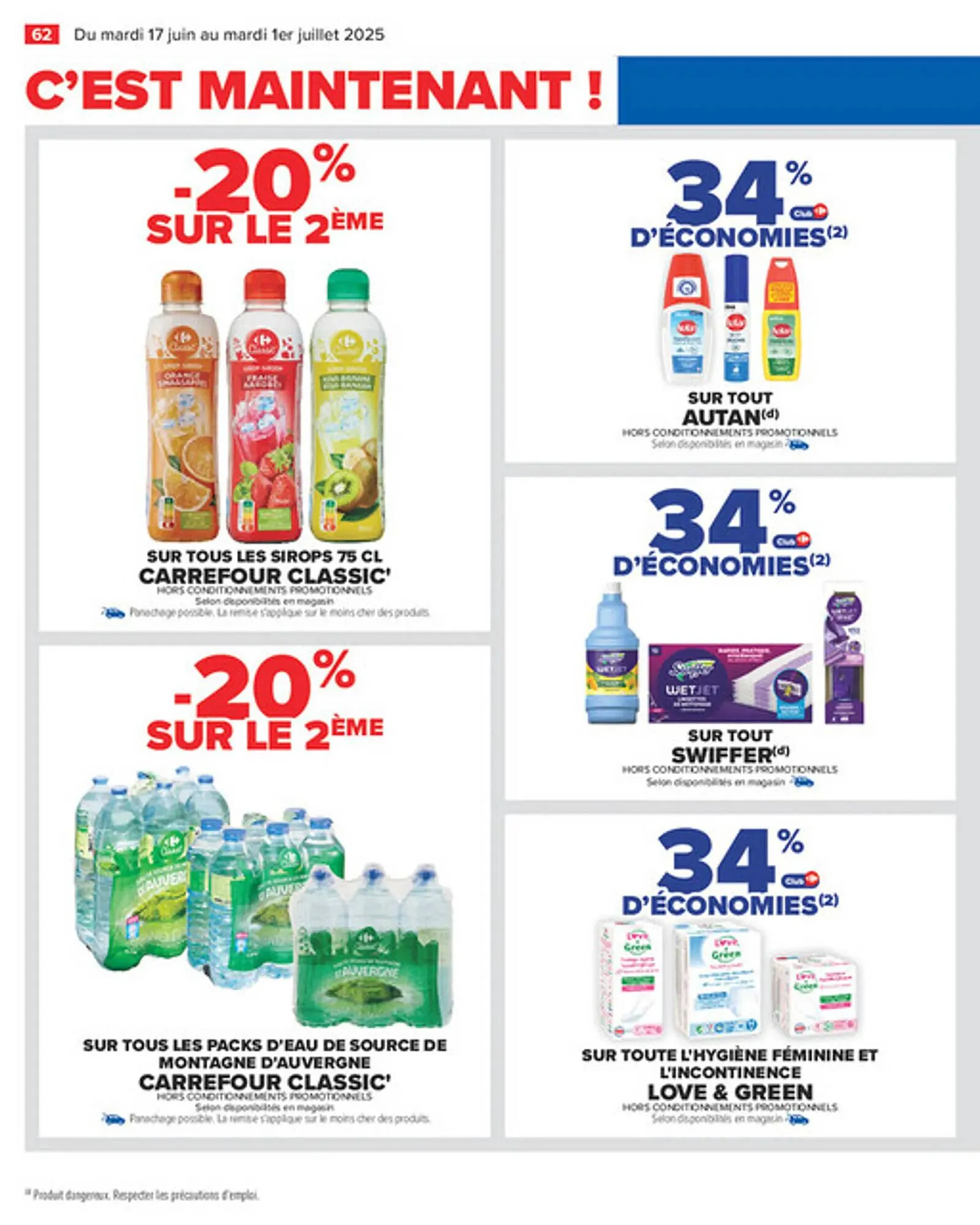 Catalogue Carrefour du 17 juin au 1 juillet 2025 - Catalogue page 64