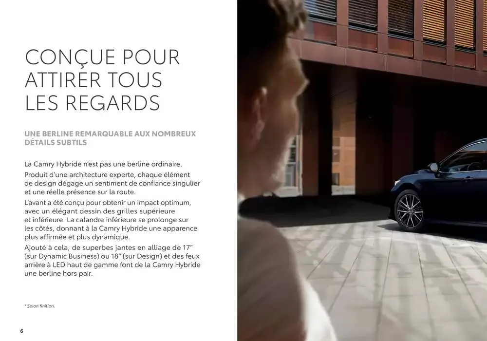 Toyota Camry  du 22 janvier au 22 janvier 2026 - Catalogue page 6